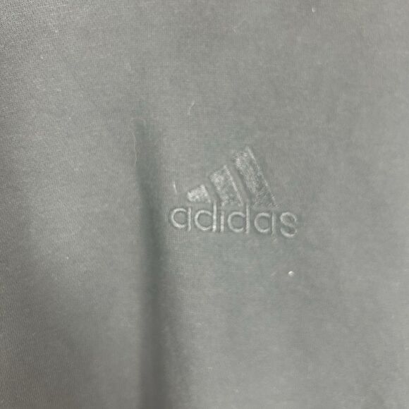 Adidas Black Hoodie Sweatshirt Grow Through What You Go Through Floral Sleeves L - Picture 3 of 16